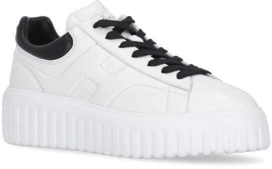 26SS 호간 H 스트라이프 스니커즈 HXM6450FC60LE90001 WHITE - HOGAN