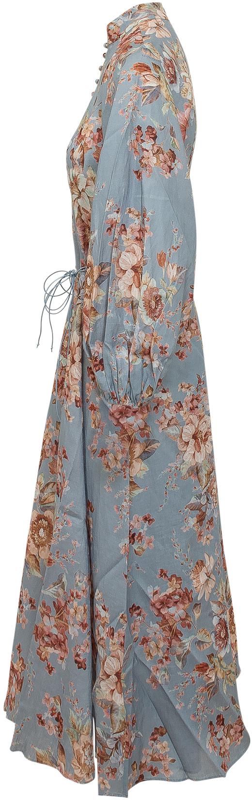 26SS 짐머만 롱 원피스 2354DRS261CFLR LICHTBLUE - ZIMMERMANN