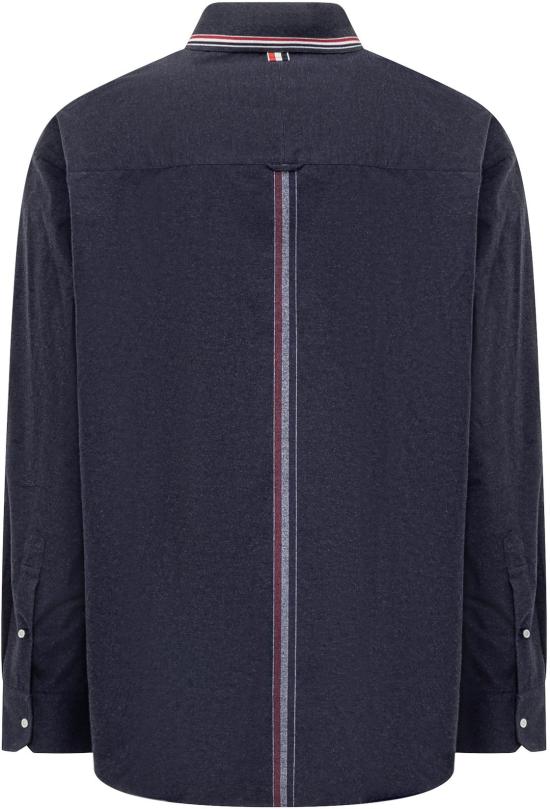  톰브라운 긴팔 셔츠 MWL407CF0351415 NAVY - THOM BROWNE