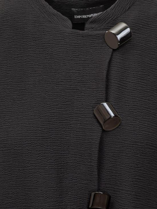 25FW 엠포리오 아르마니 코트 EW002792AF19259UC001 BLACK - EMPORIO ARMANI