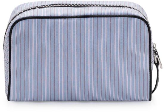 26SS 돌체앤가바나 Calfskin and striped poplin 핸드백 BM2500A03908L879 LICHTBLUE - DOLCE & GABBANA