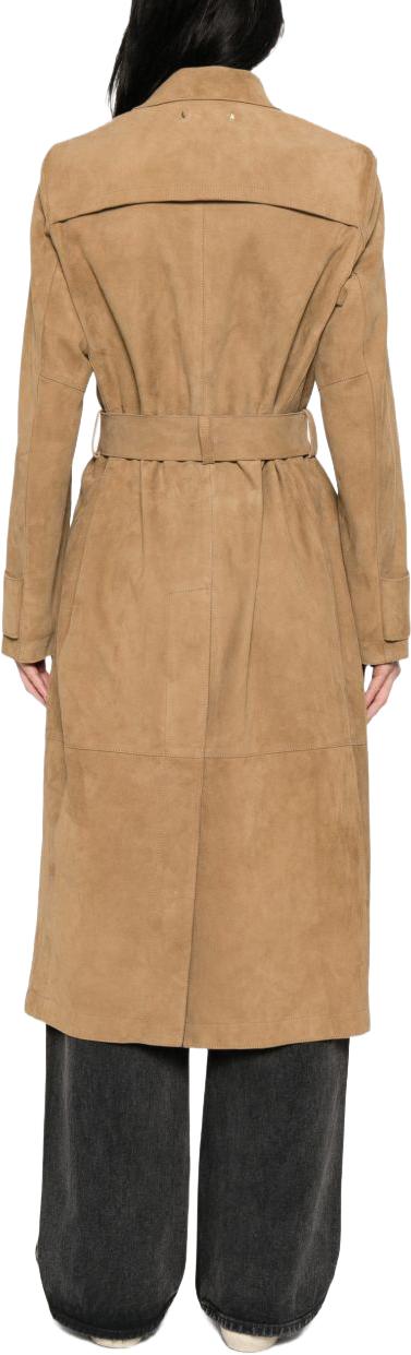 26SS 골든구스 트렌치 코트 GWP02565P00230315155 BROWN - GOLDEN GOOSE