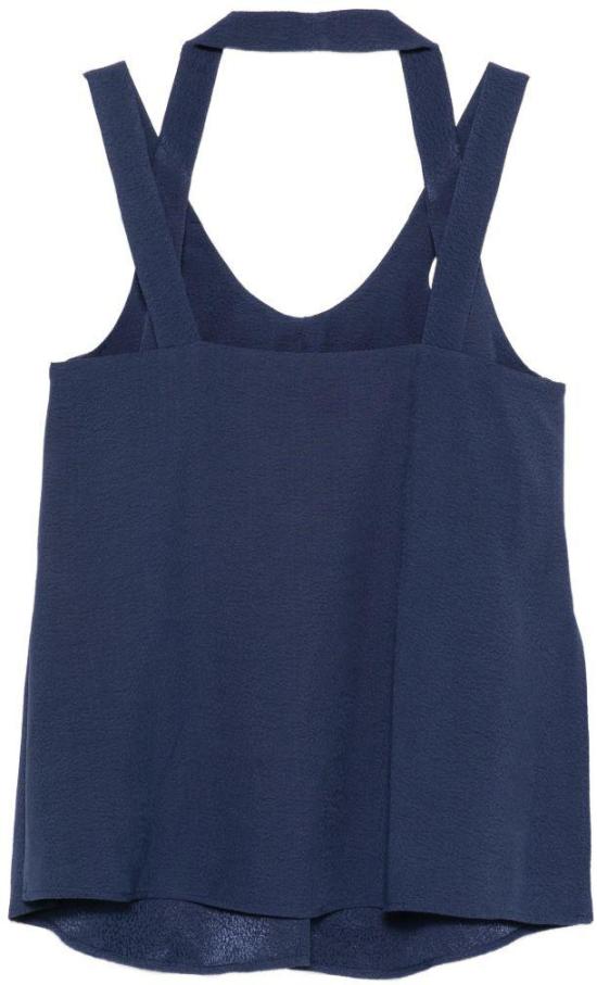 26SS 엠포리오 아르마니 민소매 티셔츠 EW003106AF20287UB130 BLUE - EMPORIO ARMANI