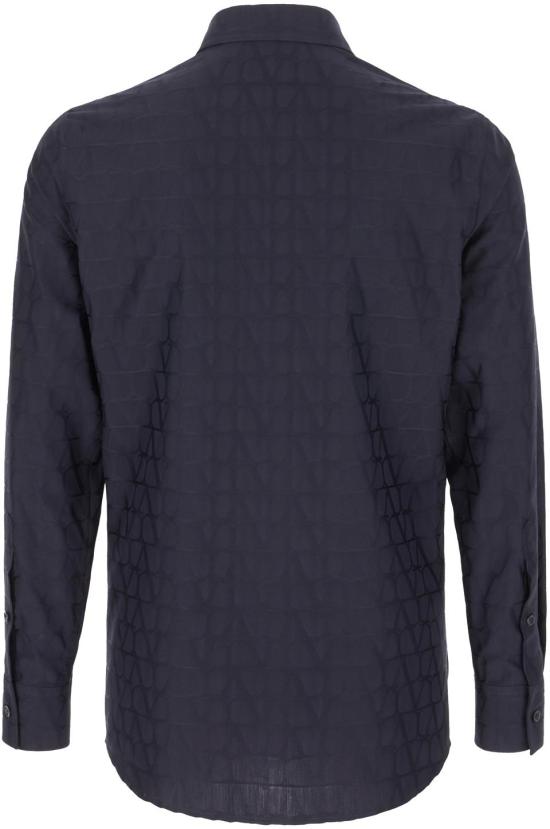  발렌티노 가라바니 긴팔 셔츠 5V3AB7659VCYE6 BLUE - VALENTINO GARAVANI