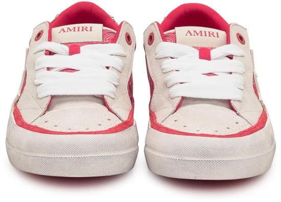 25FW 아미리 스니커즈 AMFOSR1167VARSITYRED WHITE - AMIRI