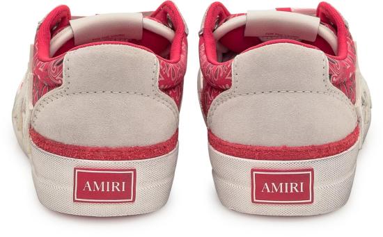 25FW 아미리 스니커즈 AMFOSR1167VARSITYRED WHITE - AMIRI