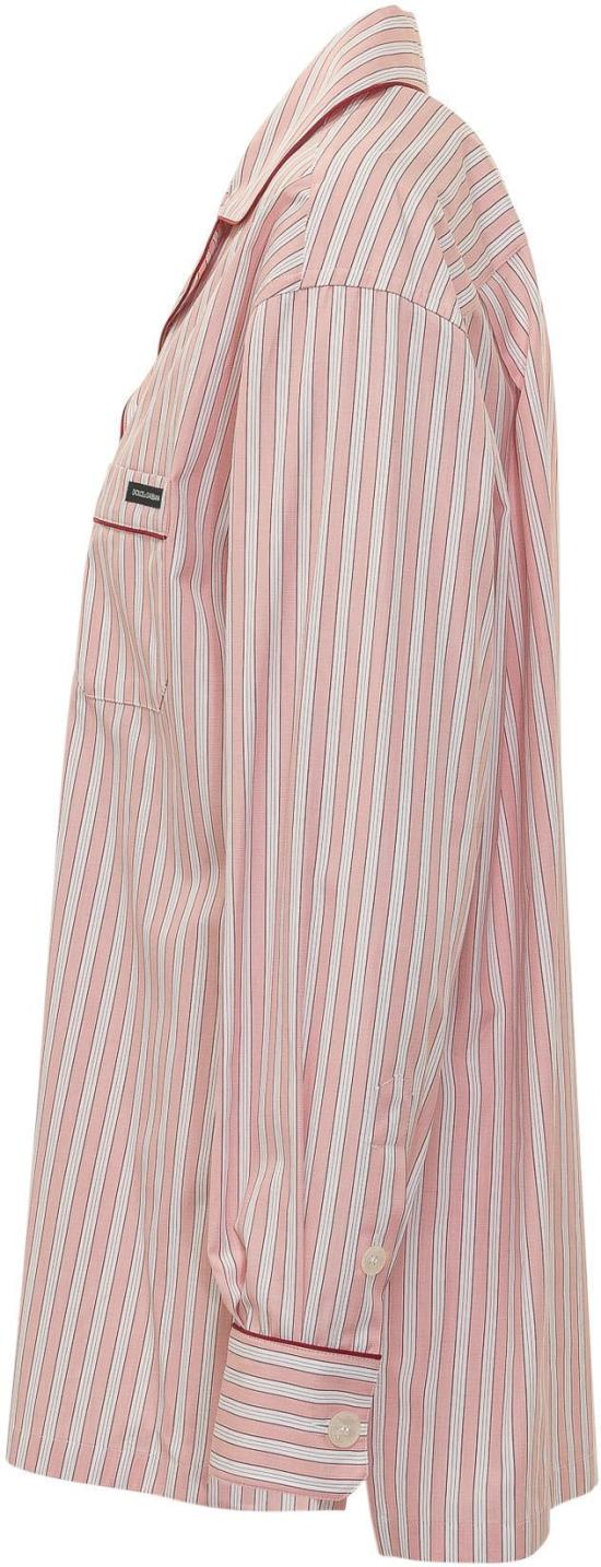 26SS 돌체앤가바나 스트라이프 포플린 셔츠 F5U28TFR517S8051 PINK - DOLCE & GABBANA
