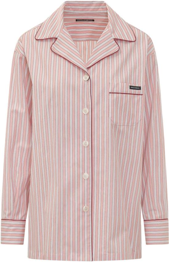 26SS 돌체앤가바나 스트라이프 포플린 셔츠 F5U28TFR517S8051 PINK
