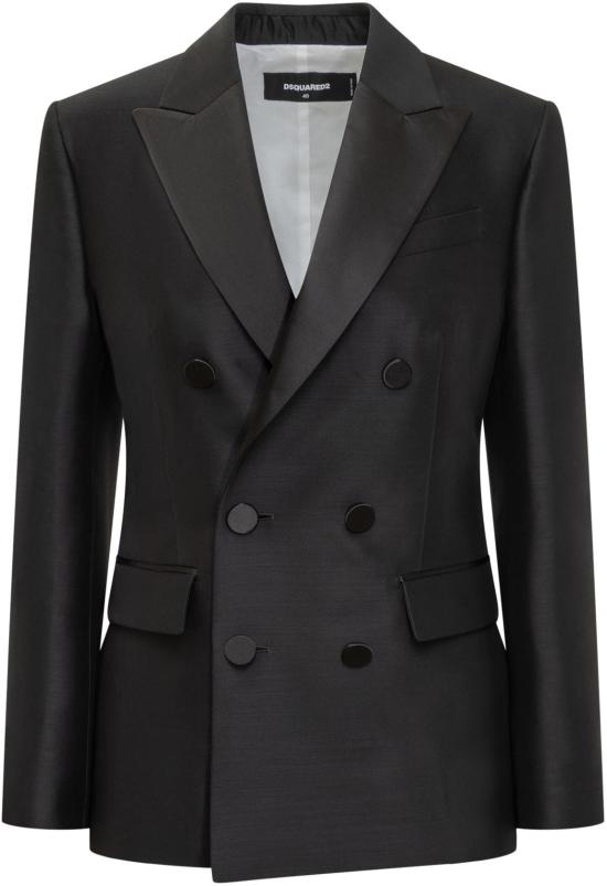 25FW 디스퀘어드2 수트 자켓 S75FT0267D35205900 BLACK