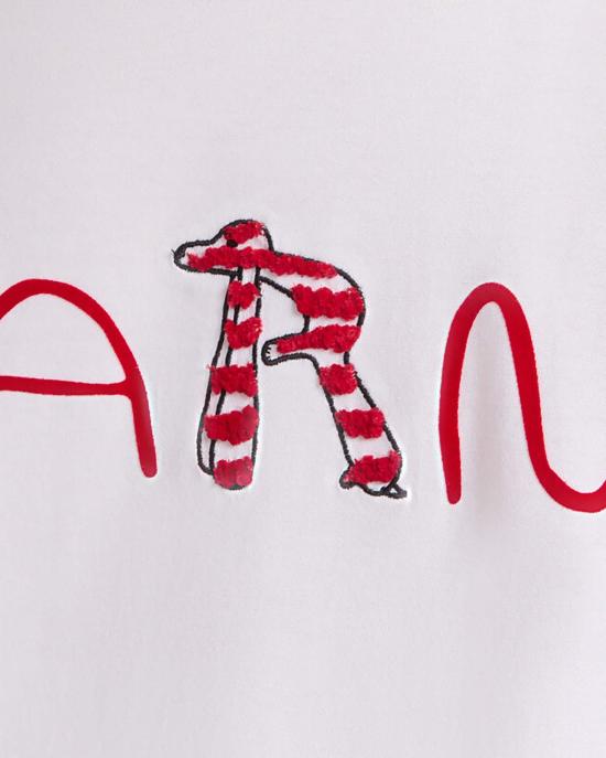 26SS 마르니 반팔 티셔츠 HUMU0223S2USCY86LOW01 WHITE - MARNI