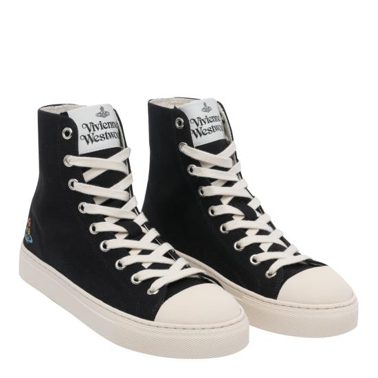 26SS 비비안웨스트우드 스니커즈 7501004KW W015BN402 Black - VIVIENNE WESTWOOD