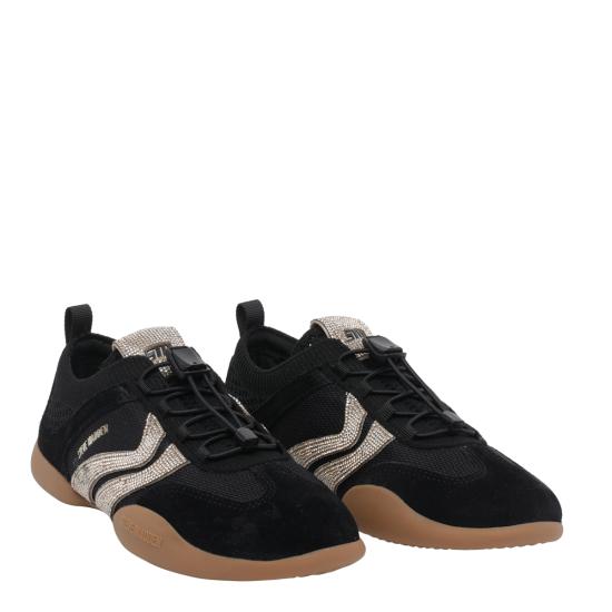 26SS 스티브매든 스니커즈 BISCOTTI BLACK GOLD Black - STEVE MADDEN