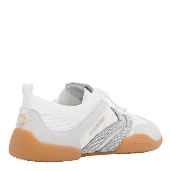 26SS 스티브매든 스니커즈 BISCOTTI WHITE SILVER White - STEVE MADDEN
