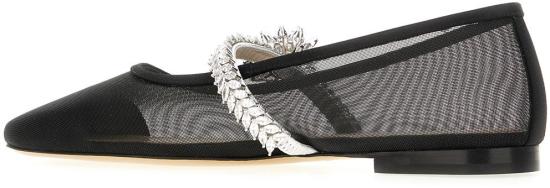 26SS 마흐앤마흐 플랫 슈즈 R26S091310NETMESHBLACK - MACH&MACH