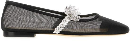 26SS 마흐앤마흐 플랫 슈즈 R26S091310NETMESHBLACK