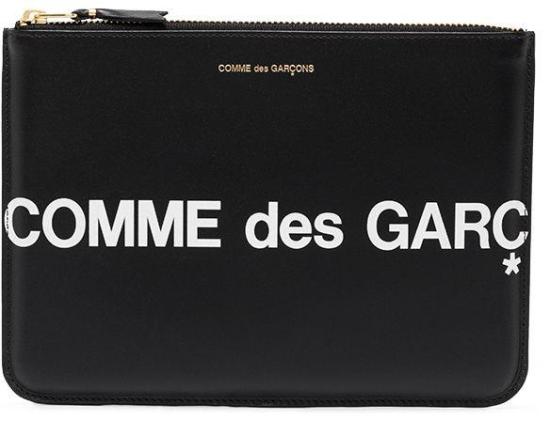 26SS 꼼데가르송 휴즈 로고 지갑 SA5100HL1 BLACK