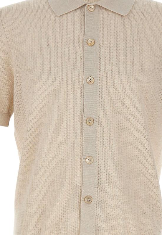 26SS 그랑싸쏘 반팔 셔츠 5718020611006 BEIGE - GRAN SASSO