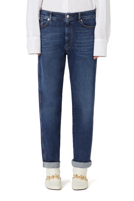 26SS 스포트막스 데님 팬츠 2612181075600 007 Blu marino - SPORTMAX