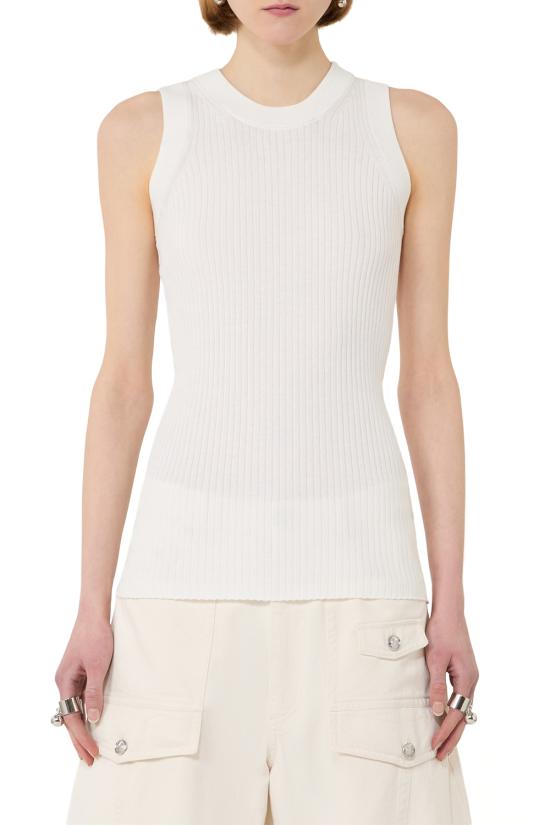 26SS 스포트막스 스웨터 2612361012600 001 White - SPORTMAX