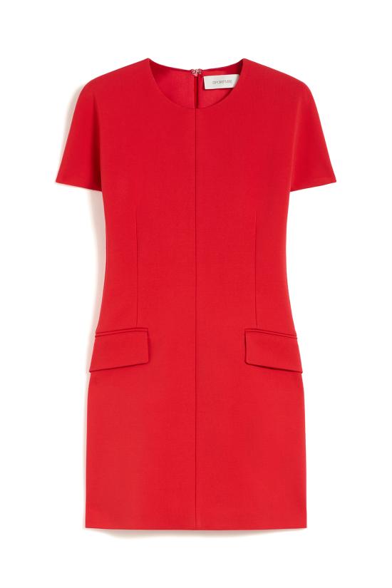 26SS 스포트막스 미디 원피스 2612621062600 002 Coral Red