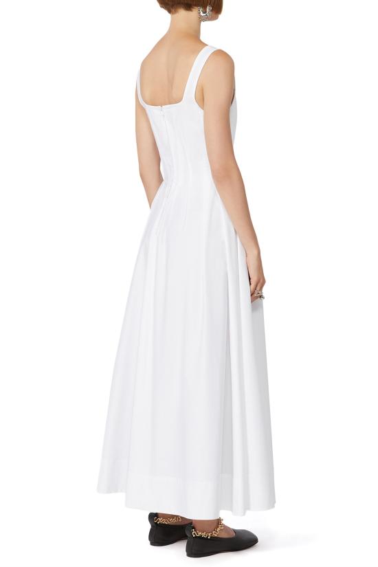 26SS 스포트막스 미디 원피스 2612221092600 001 White - SPORTMAX