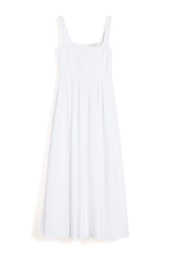 26SS 스포트막스 미디 원피스 2612221092600 001 White