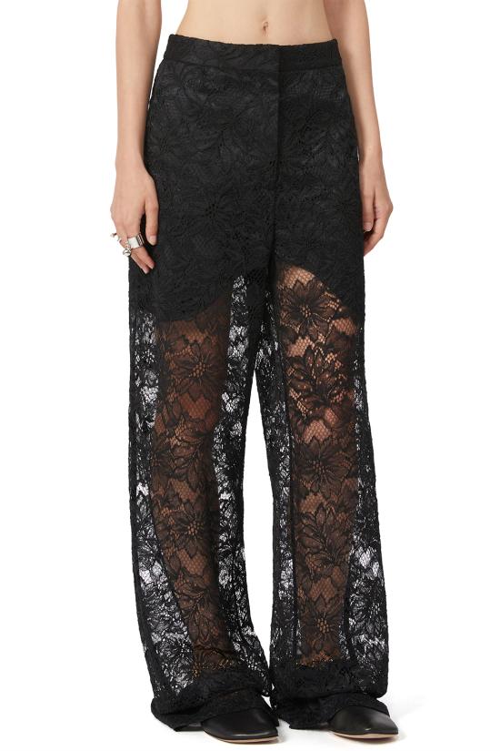 26SS 스포트막스 팔라초 팬츠 2612781012600 002 Black - SPORTMAX