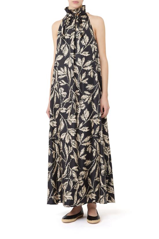 26SS 막스마라 미디 원피스 2611221022600 002 Black - MAX MARA