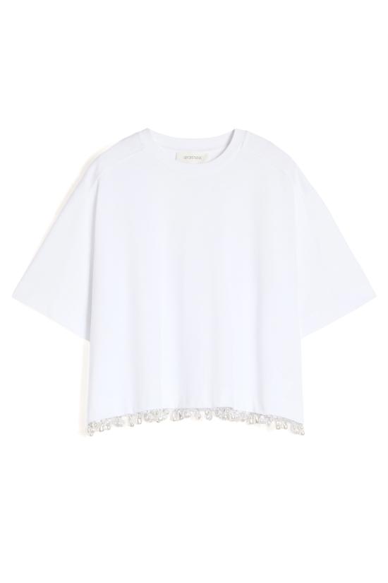 26SS 스포트막스 블라우스 2612941032600 001 White