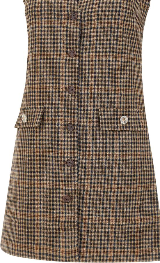 25FW 리우조 숏 원피스 MF5160T4335P9002 BROWN - LIU JO