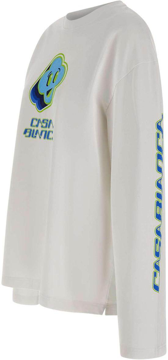 26SS 카사블랑카 스웨터 USS26JTS06202 WHITE - CASABLANCA