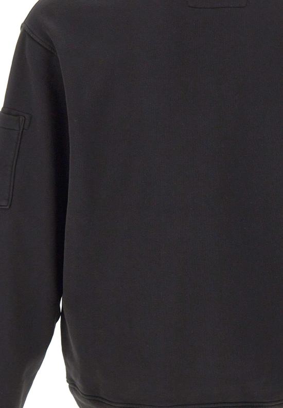 26SS 씨피 컴퍼니 스웨터 20CMSS036A110044G999 BLACK - C.P. COMPANY
