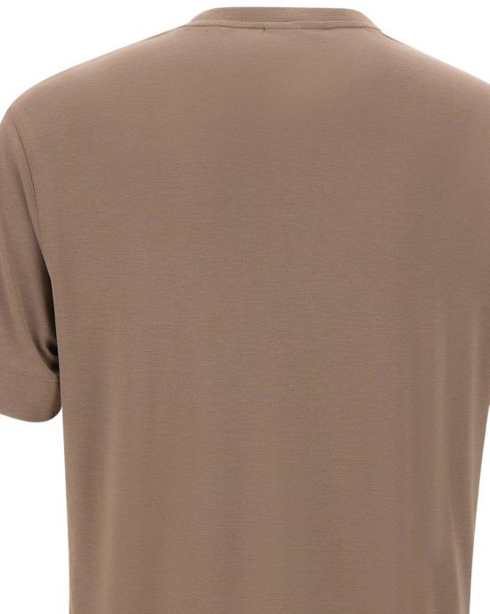 25FW 엠포리오 아르마니 탑 EM002996AF13721U6189 BROWN - EMPORIO ARMANI