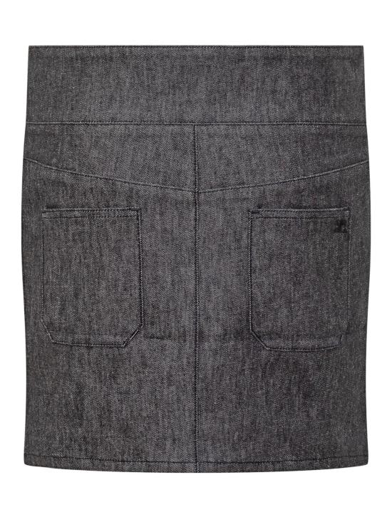 25SS 쿠레쥬 숏 스커트 225DJU271DE00359011 DONKERGREY - COURREGES