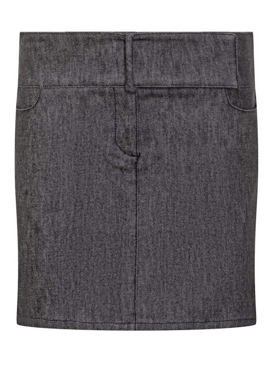 25SS 쿠레쥬 숏 스커트 225DJU271DE00359011 DONKERGREY