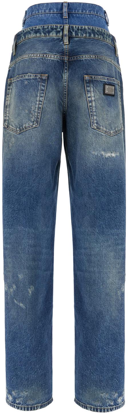 25FW 돌체앤가바나 데님 팬츠 FTDGSDG8OH5S9001 BLUE - DOLCE & GABBANA