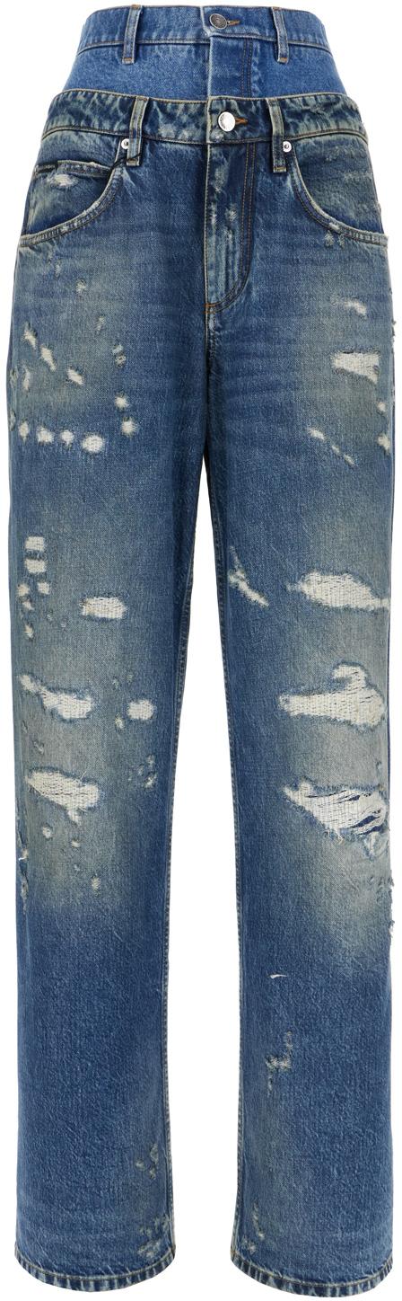 25FW 돌체앤가바나 데님 팬츠 FTDGSDG8OH5S9001 BLUE