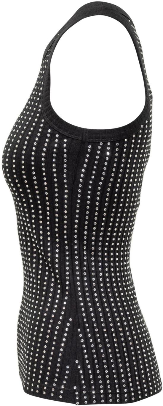 25SS 디 아티코 민소매 티셔츠 250WCN00004JJJ051TR100 BLACK - THE ATTICO