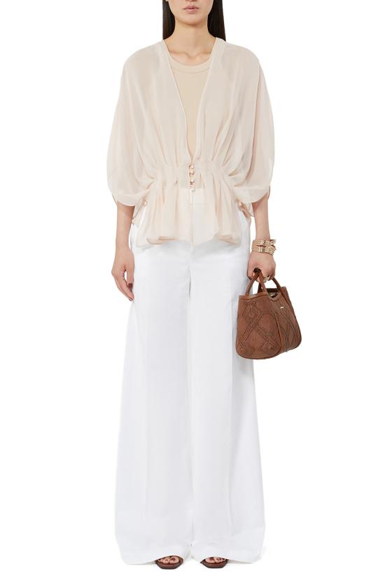 26SS 막스마라 토트백 2614511062600 001 Ambra marrone - MAX MARA