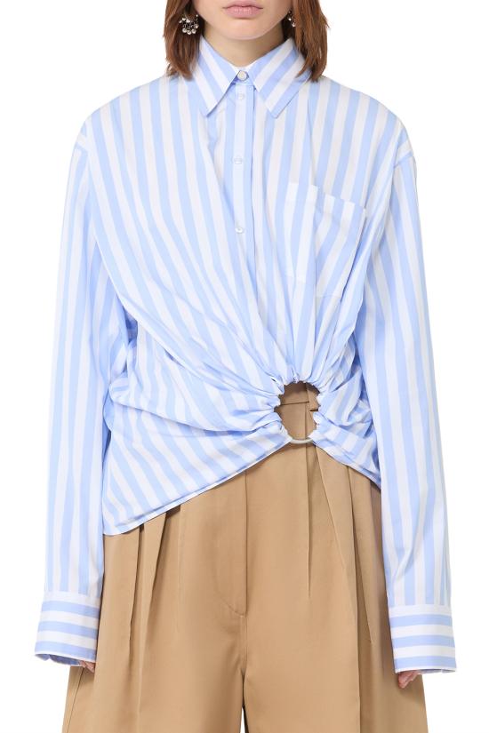 26SS 스포트막스 셔츠 2612111012600 003 Clear Blue - SPORTMAX