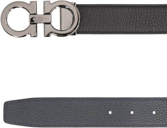 26SS 살바토레 페라가모 가죽 벨트 679710 BLACK - SALVATORE FERRAGAMO