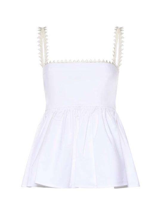 26SS 자크뮈스 민소매 티셔츠 TOW00887AW00648 100 WHITE