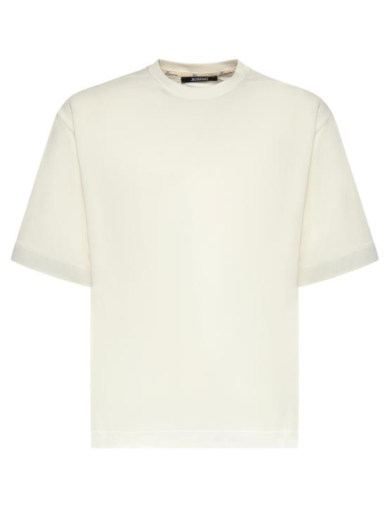 26SS 자크뮈스 반팔 티셔츠 TSM00578AJ00254 100 WHITE