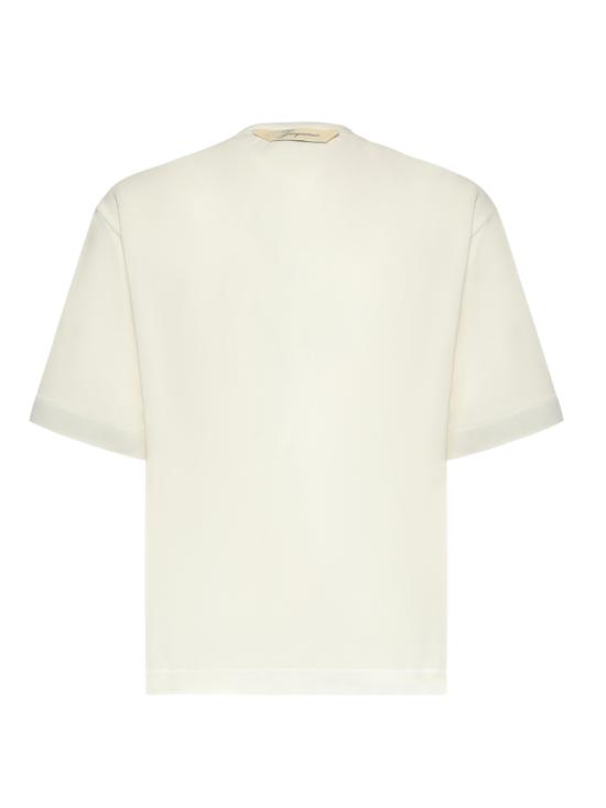 26SS 자크뮈스 반팔 티셔츠 TSM00578AJ00254 100 WHITE - JACQUEMUS