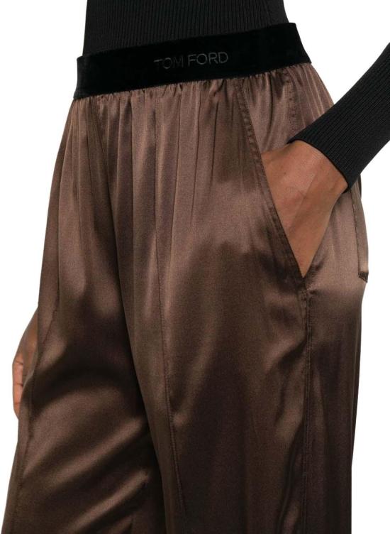 26SS 톰포드 트레이닝/조거 팬츠 PAW683FAX881ECD BROWN - TOMFORD