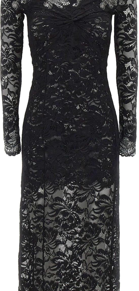 26FW 파코라반 롱 원피스 25HJRO209PA0170P001 BLACK - PACO RABANNE