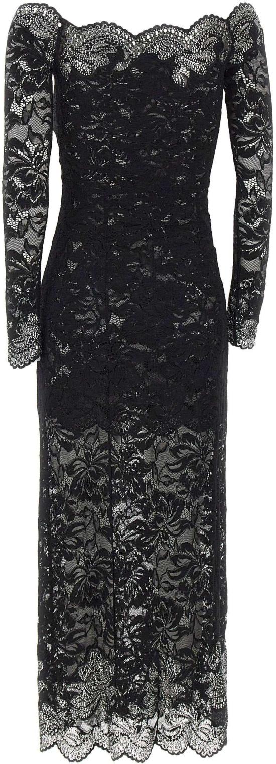 26SS 파코라반 미디 원피스 25HJRO209PA0170P001 BLACK - PACO RABANNE