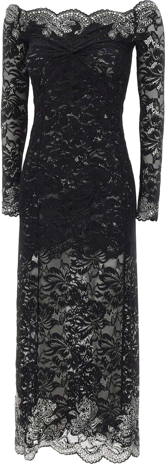 26FW 파코라반 롱 원피스 25HJRO209PA0170P001 BLACK