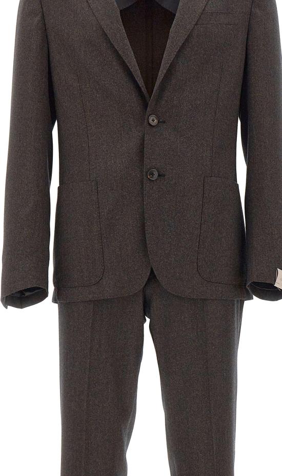 26FW 꼬르넬리아니 수트 세트 26N70026184000317R BROWN - CORNELIANI
