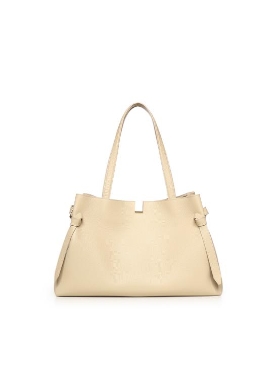 26SS 유제피 토트백 GYOZA TOTE PEBBLE GRAIN LEATHER BEIGE